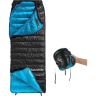 Мешок спальный NATUREHIKE CWZ400 NH19W400-Z с пуховым конвертом L желтый, 6927595765364